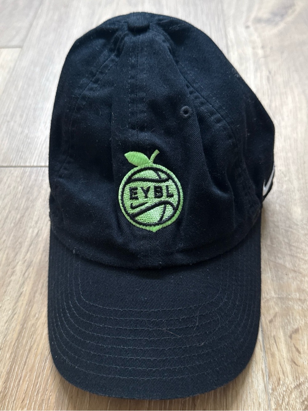 Black Nike EYBL Peach Jam Logo Cap